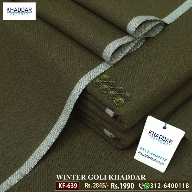 Winter Goli Khaddar-KF-639